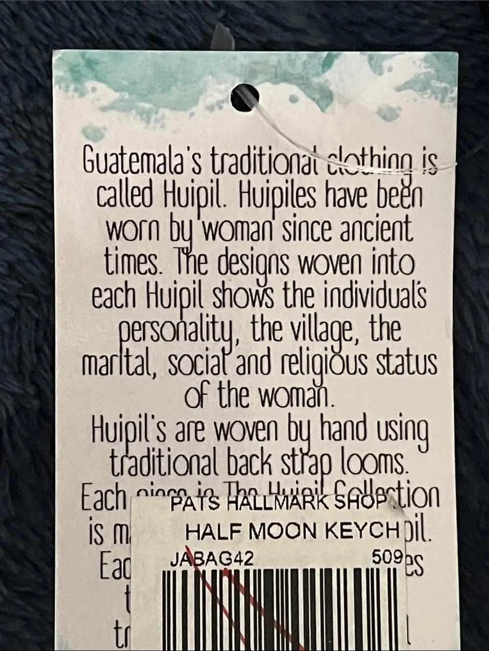 Bamboo Trading Co Huipil Floral Keychain Coin Pouch | Handcrafted | NWT